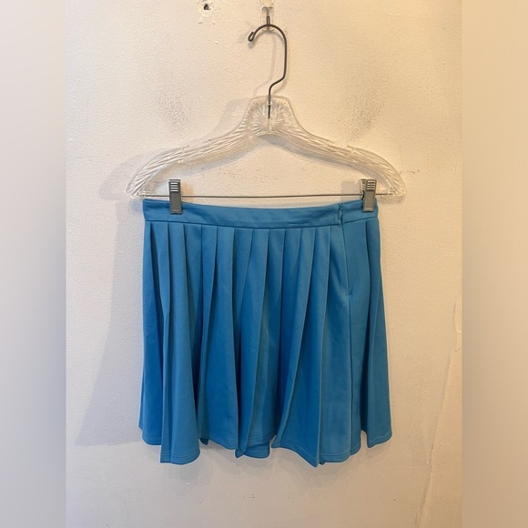 Womens Size Medium Adidas Blue Pleated Skort Vintage Victory Skort - Picture 3 of 5